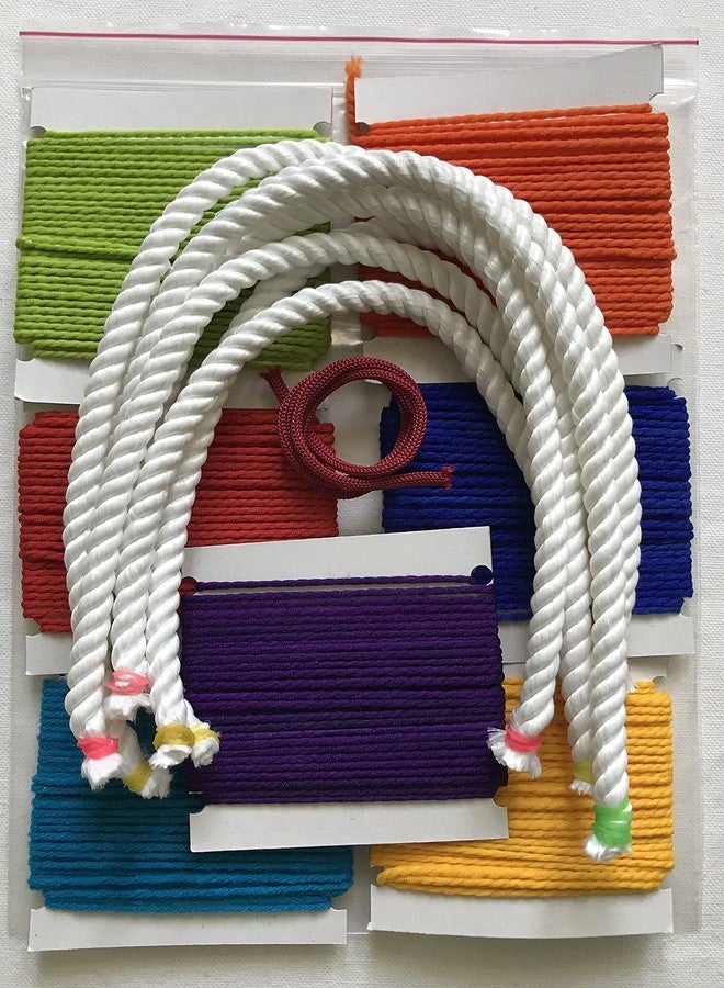 The Brown Box® 3-in-1 Awesome Craft Kit -Dream Catcher,Macrame Rainbow,Cross Stitch kit. Creative Toy & DIY Set for Kids - 7 Years and Above,Birthday Gift,Birthday Gift for Girls Age 9-12 - Image 4